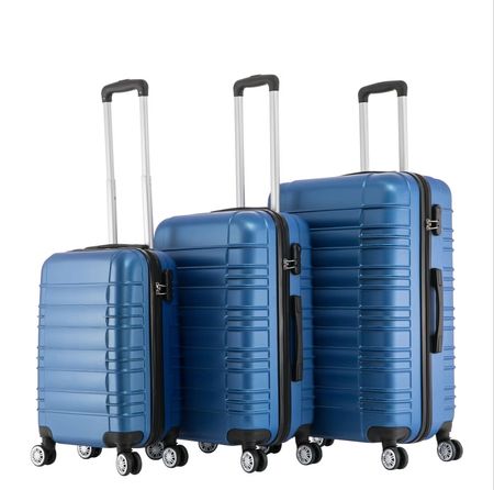 NEU 3er-Set Kofferset Blue 🏖️ Reisekoffer Hartschalenkoffer