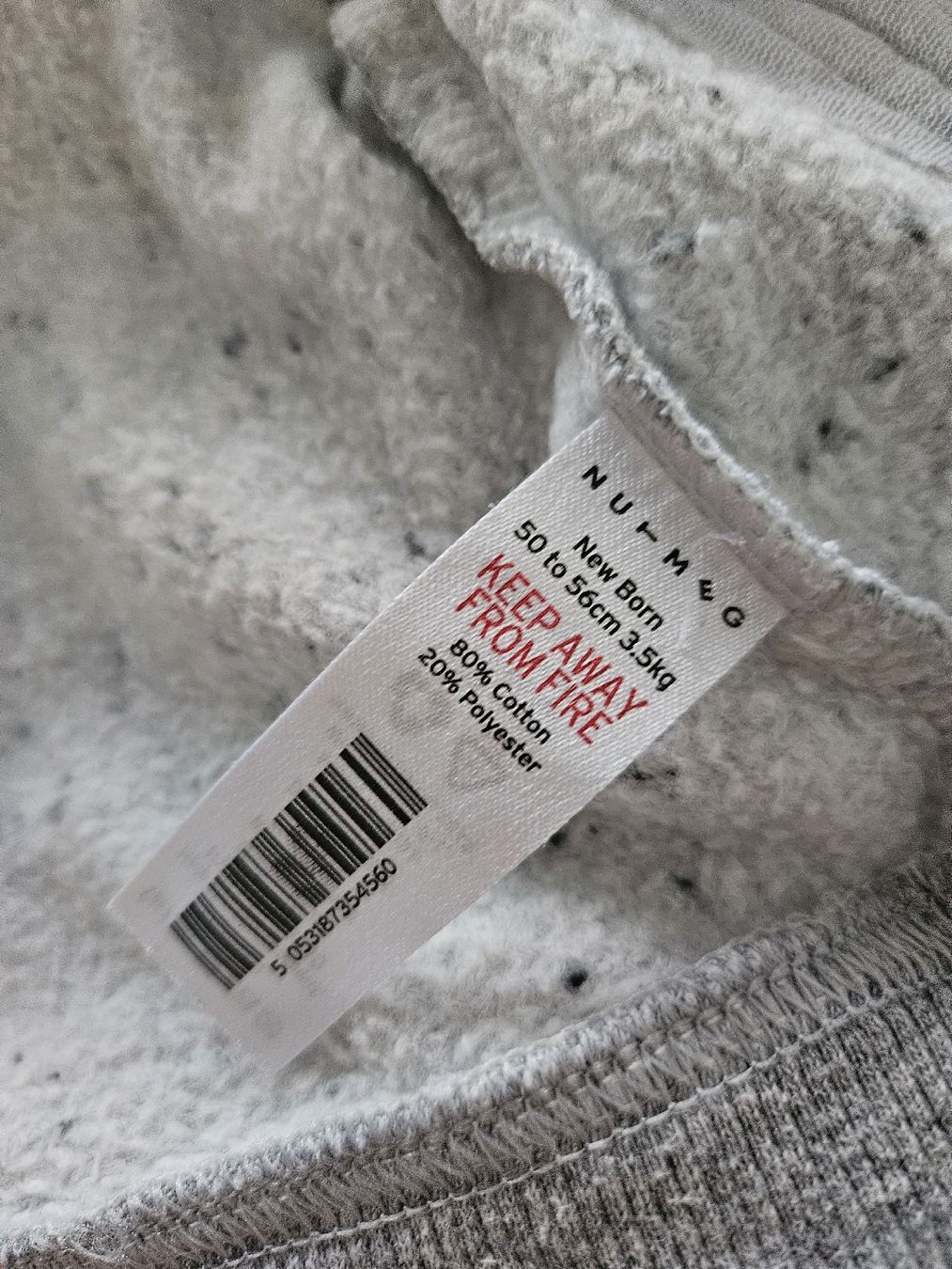 Maglioni & Felpe: Kapuzenpullover grau gestreift Grösse 50/56 – Usato da Wil SG venduto da an_ka 1