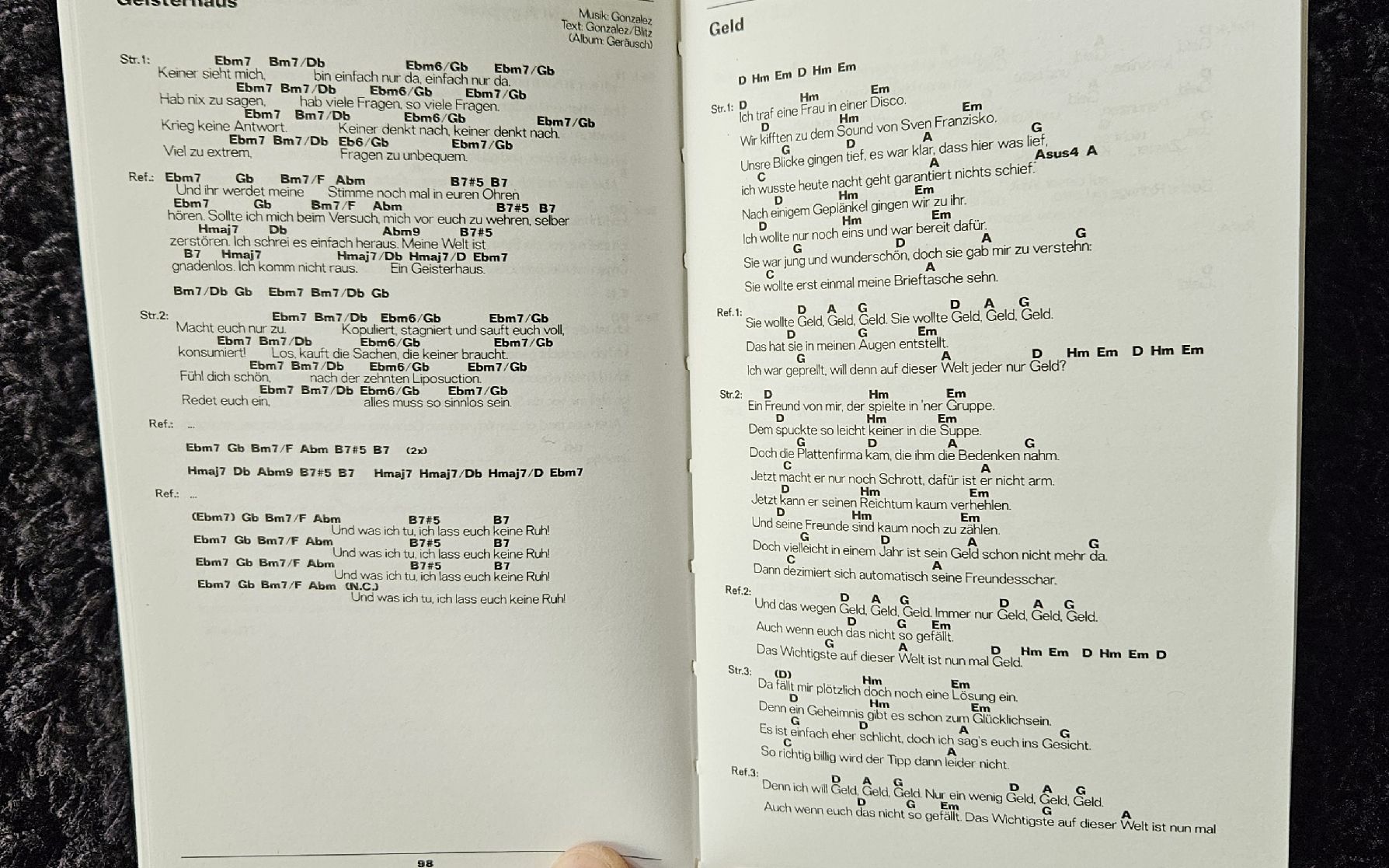 Libri: Die Ärzte - Songbook - Poketversion – Nuovo (secondo la descrizione) da Greifensee venduto da D.HAUSER68 5