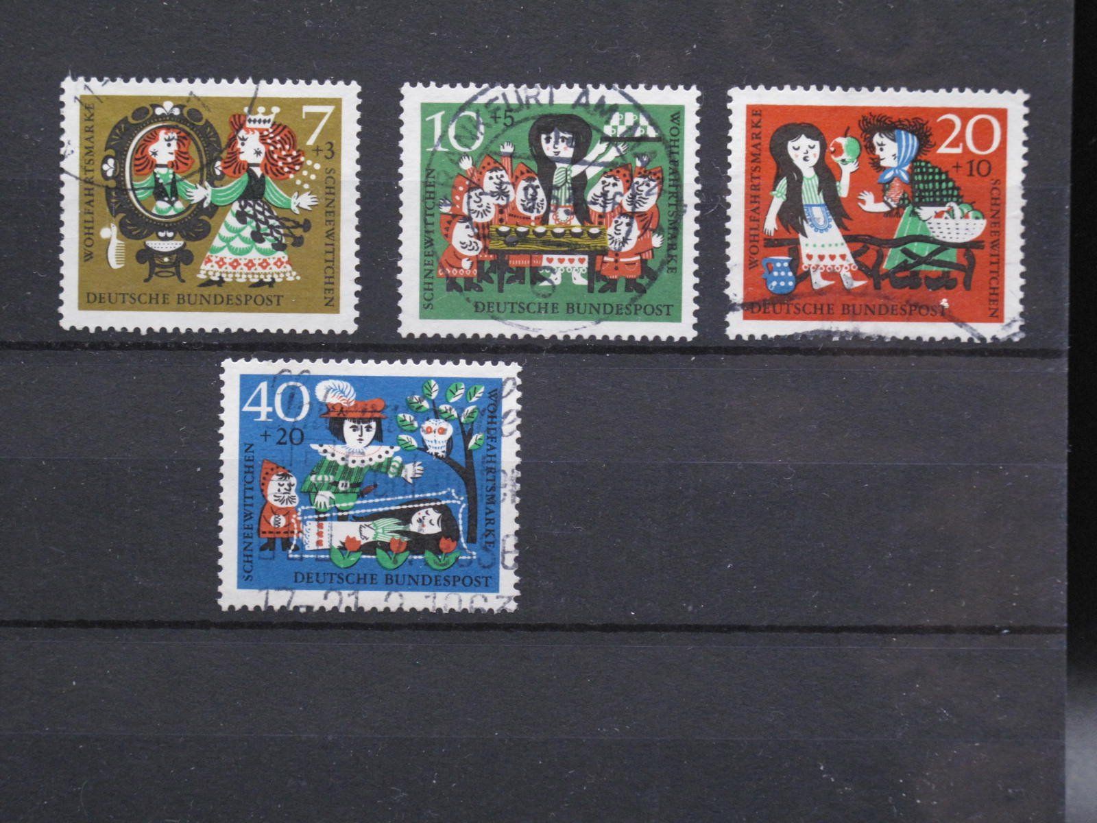 Tutti i francobolli: BRD 1962 Grimm Märchen IV  gest – Usato da Wil SG venduto da fva01