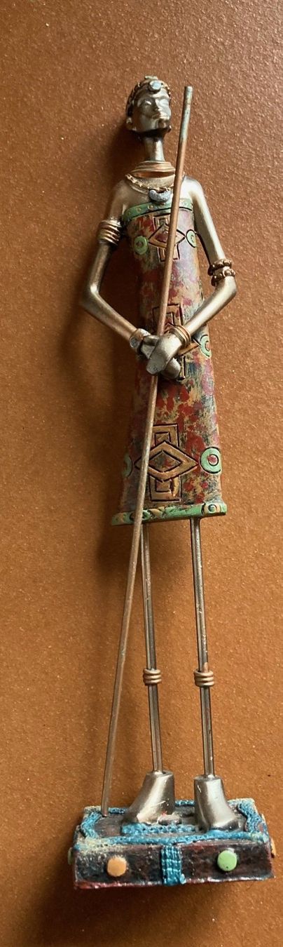Statuette: Afrikanische Figur – Nuovo (secondo la descrizione) da Orselina venduto da Vrenegonde
