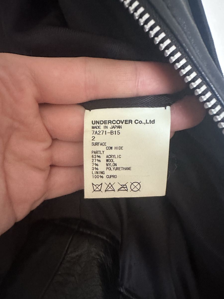 Giacche: Undercover FW07 D-Ring Leather Jacket – Usato da Zürich venduto da dom_tq6x 2