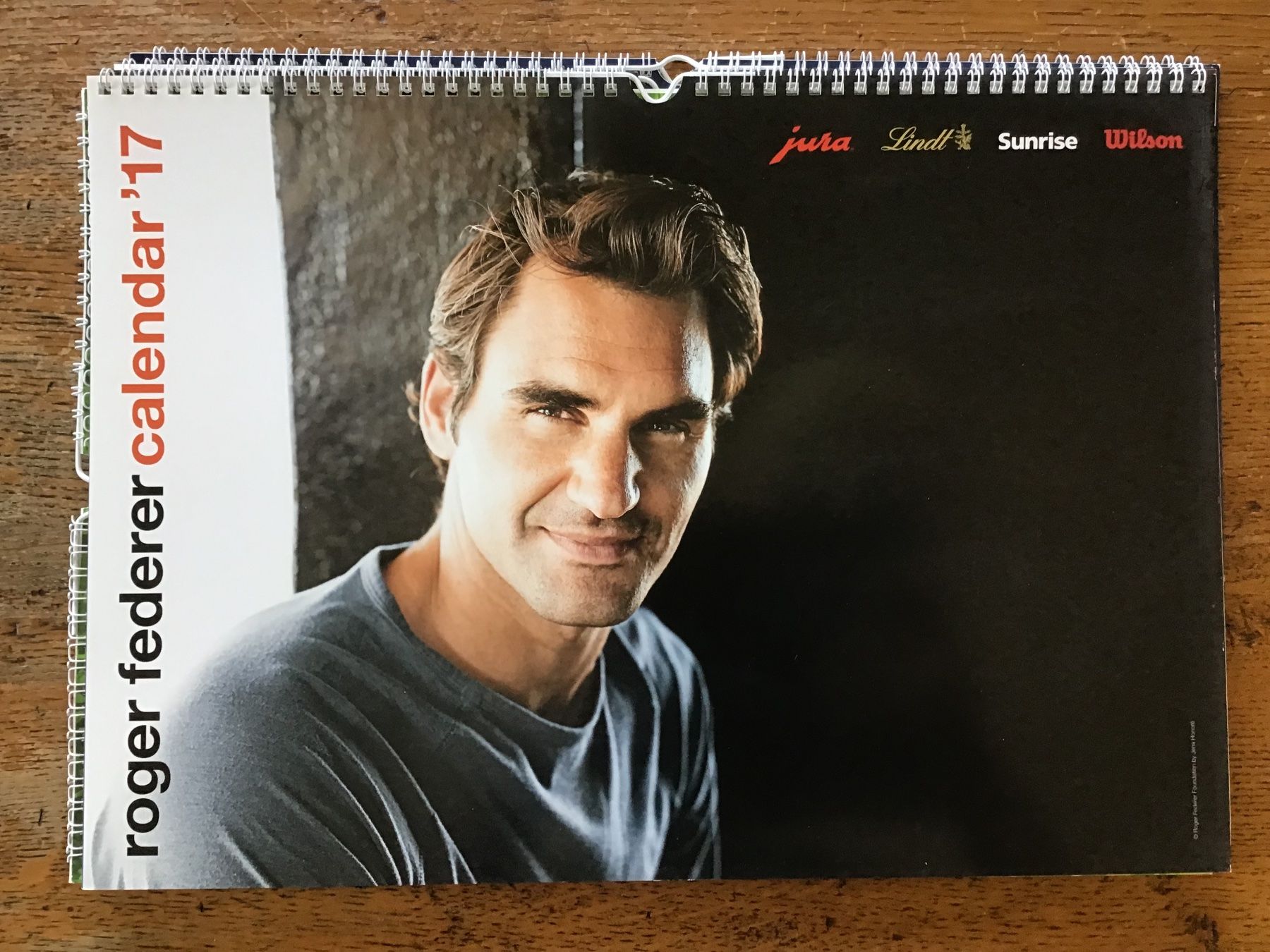Calendriers: Calendrier officiel Roger Federer 2017 – D'occasion à Fully par Ruby97
