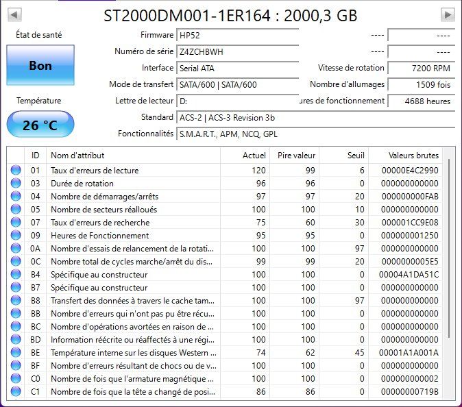 Seagate Dischi rigidi: Seagate Desktop 2TB HDD – Usato da Lausanne venduto da ericdall 1