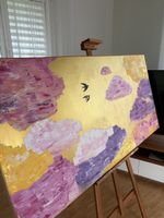 Mariposa – Original Acrylgemälde auf Leinwand, 140×70cm 