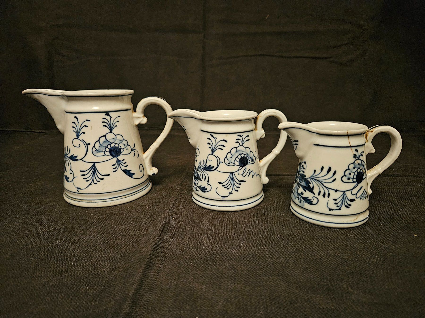 Set di piatti: Vintage Kännchen Set, blau-weiss – Usato da Basel venduto da Domjansk 6