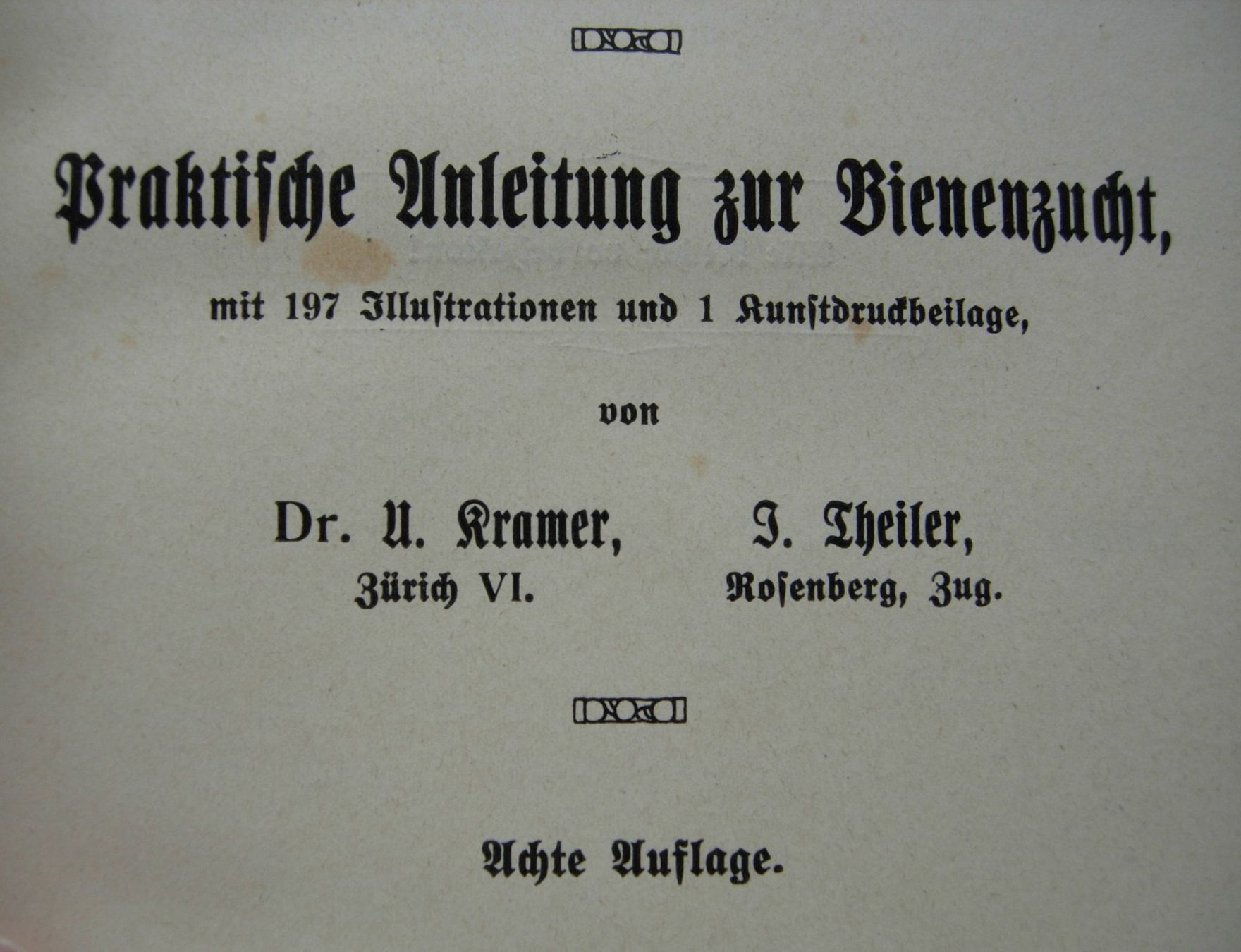Libri: Der schweizerische Bienenvater – Usato da Dübendorf venduto da rumpumpel 6