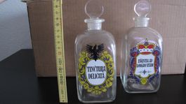 Flasche "TINCTURA DELICATA" & "Essentia Ad Longam Vitam"