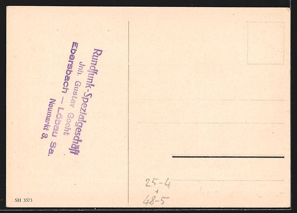 Cartoline postali: Berlin-Siemensstadt, Siemens-Grosslautsp – Usato da Berlin venduto da bartko-reher 1