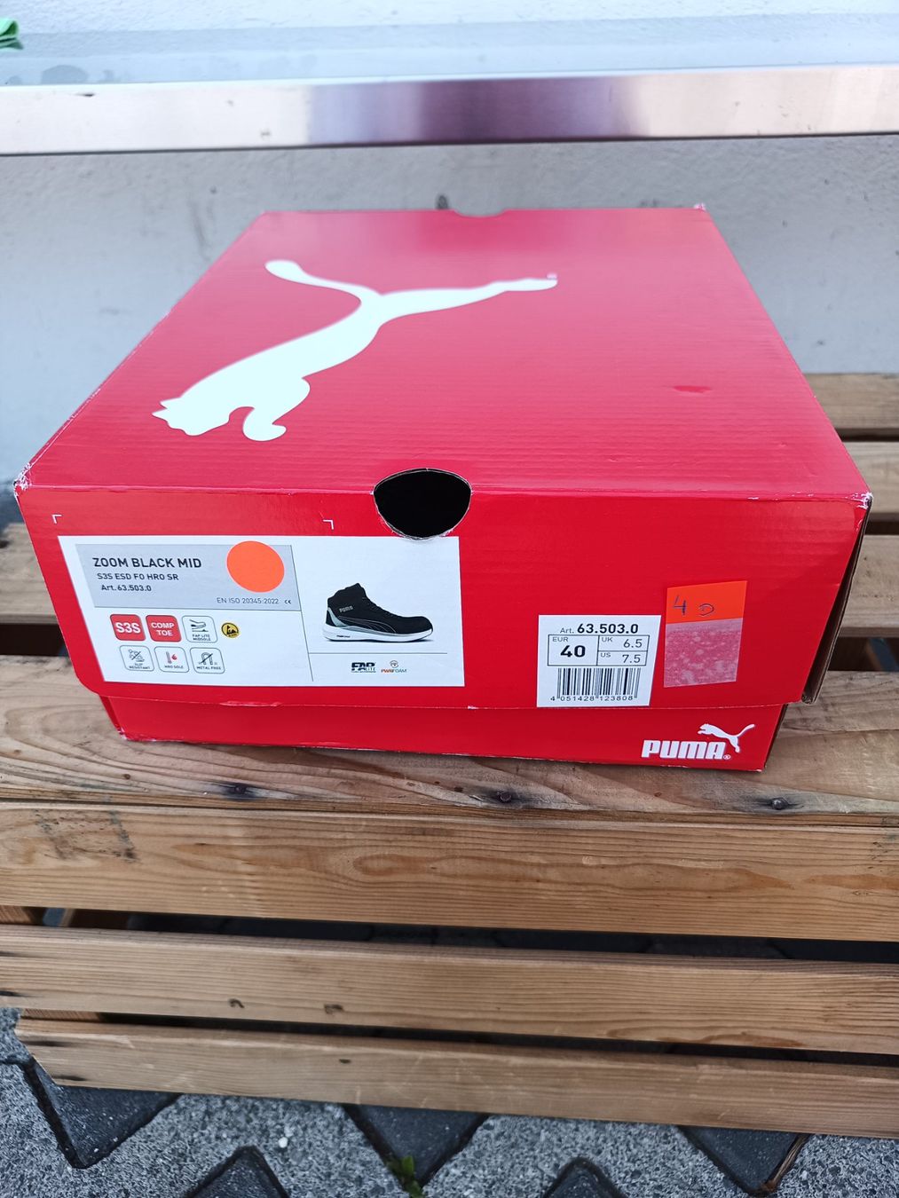 Puma Scarpe da uomo: Puma Sicherheitsschuhe S3S 40 – Nuovo e nell'imballaggio originale da Oberegg venduto da A-Z.Handel.Loehrer 9
