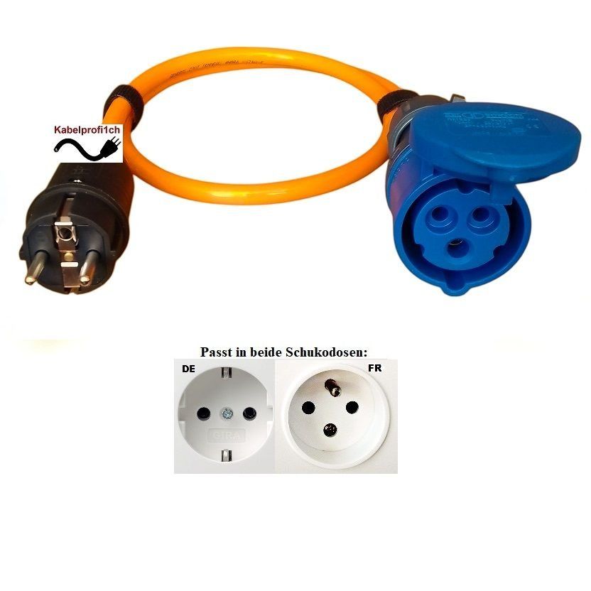 Cavi: 25m Boot+Campingkabelset 3-teil.+Tasche – Nuovo e nell'imballaggio originale da Herisau venduto da Kabelprofi1 4