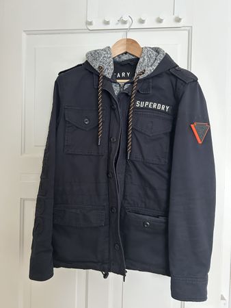Giacca uomo in cotone pesante Superdry, taglia L