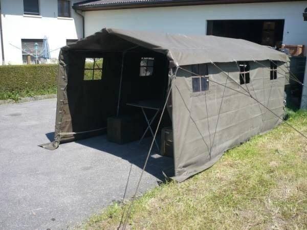 Tende & Padiglioni: Kommandozelt Schweizer Armee – Usato da Grünen venduto da kanti1210 1