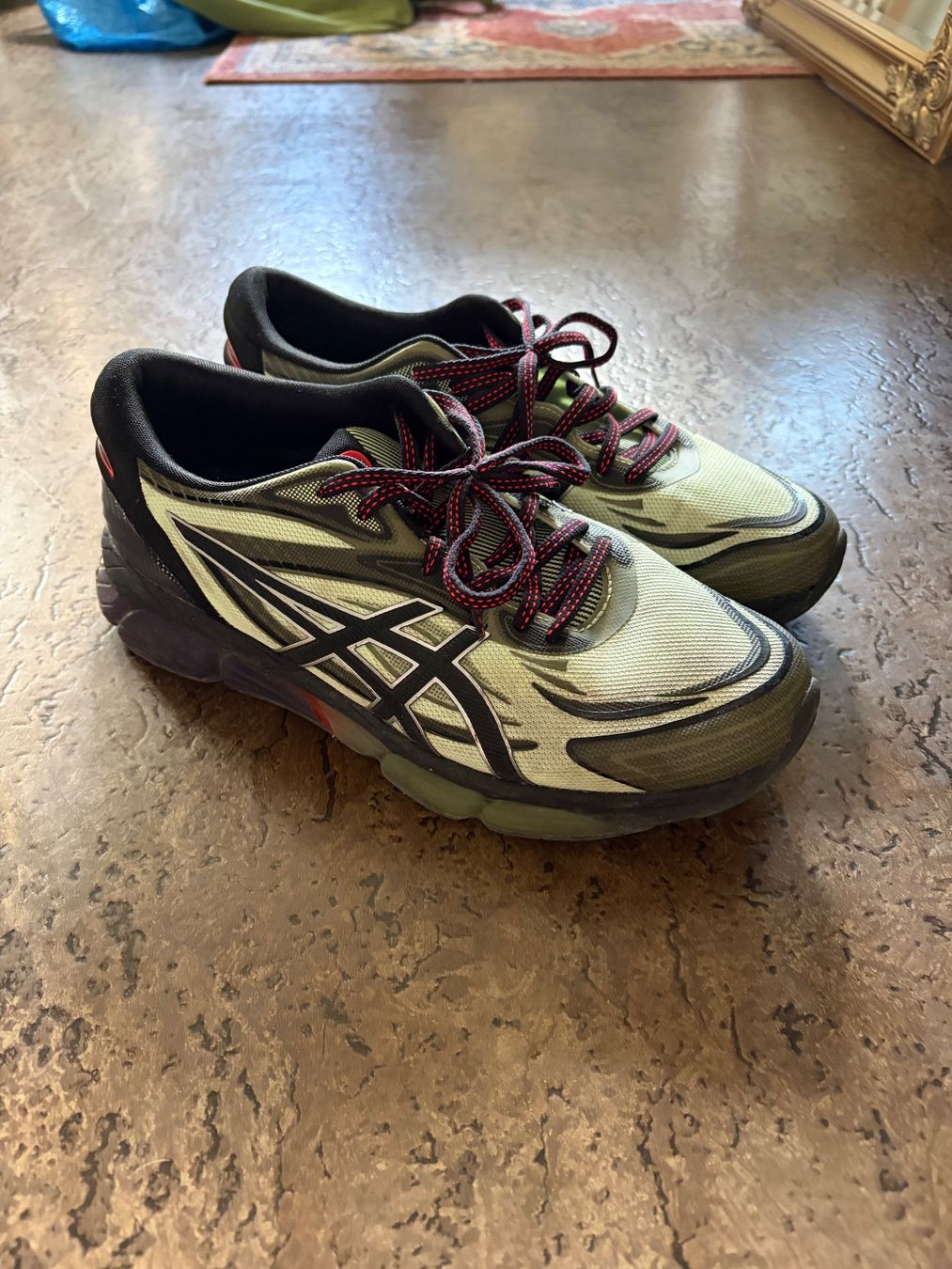 Herrenschuhe: Asics Gel Quantum grün schwarz – Gebraucht aus Zürich von gio_rcj7