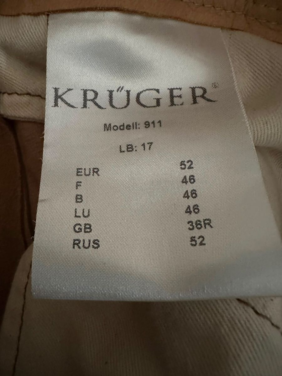 Krüger Pantaloni: Kruger Trachtenlederhose Grösse 52 – Nuovo (secondo la descrizione) da Binningen venduto da Yuliya15 3