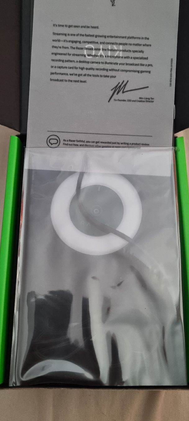 Razer Webcam: Webcan Razer Kiyo – Nuovo (secondo la descrizione) da Marly venduto da sam_n898 1