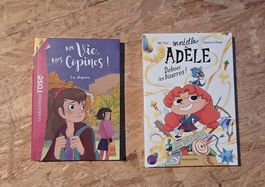 Livre Ma vie mes copines et Mortelle Adèle 