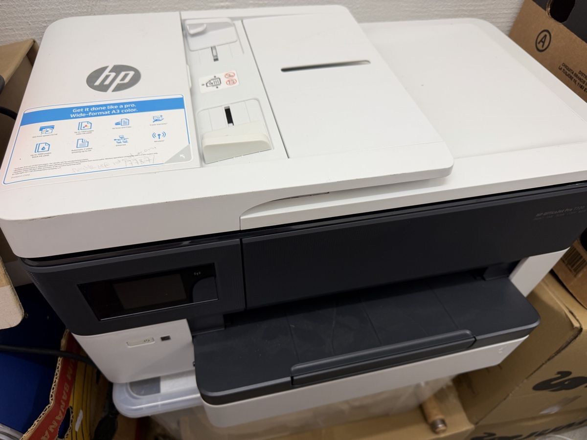 Stampanti: HP OfficeJet Pro 7720 A3 Multifunktionsdrucker gebraucht – Usato da Tuggen venduto da feg_9hpr