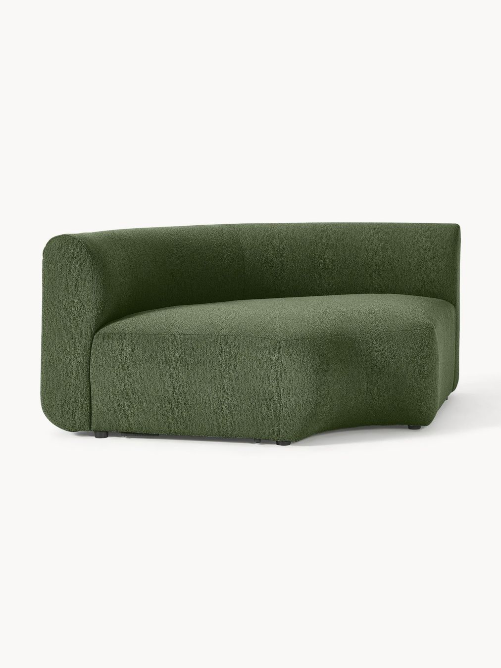 Westwing Sofas: Rundes Bouclé-Eckmodul Sofia  CHF 1’799-60% – Neu (gemäss Beschreibung) aus Otelfingen von Yuji_Outlet_A-Ware. 2