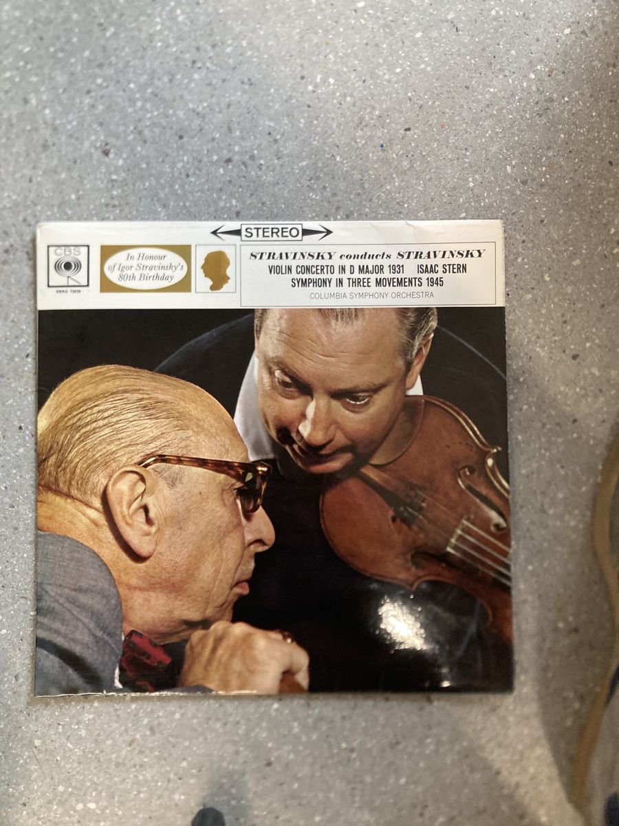 Dischi in vinile: Schallplatte von Stravinsky – Usato da Thun venduto da Stockhorn2190