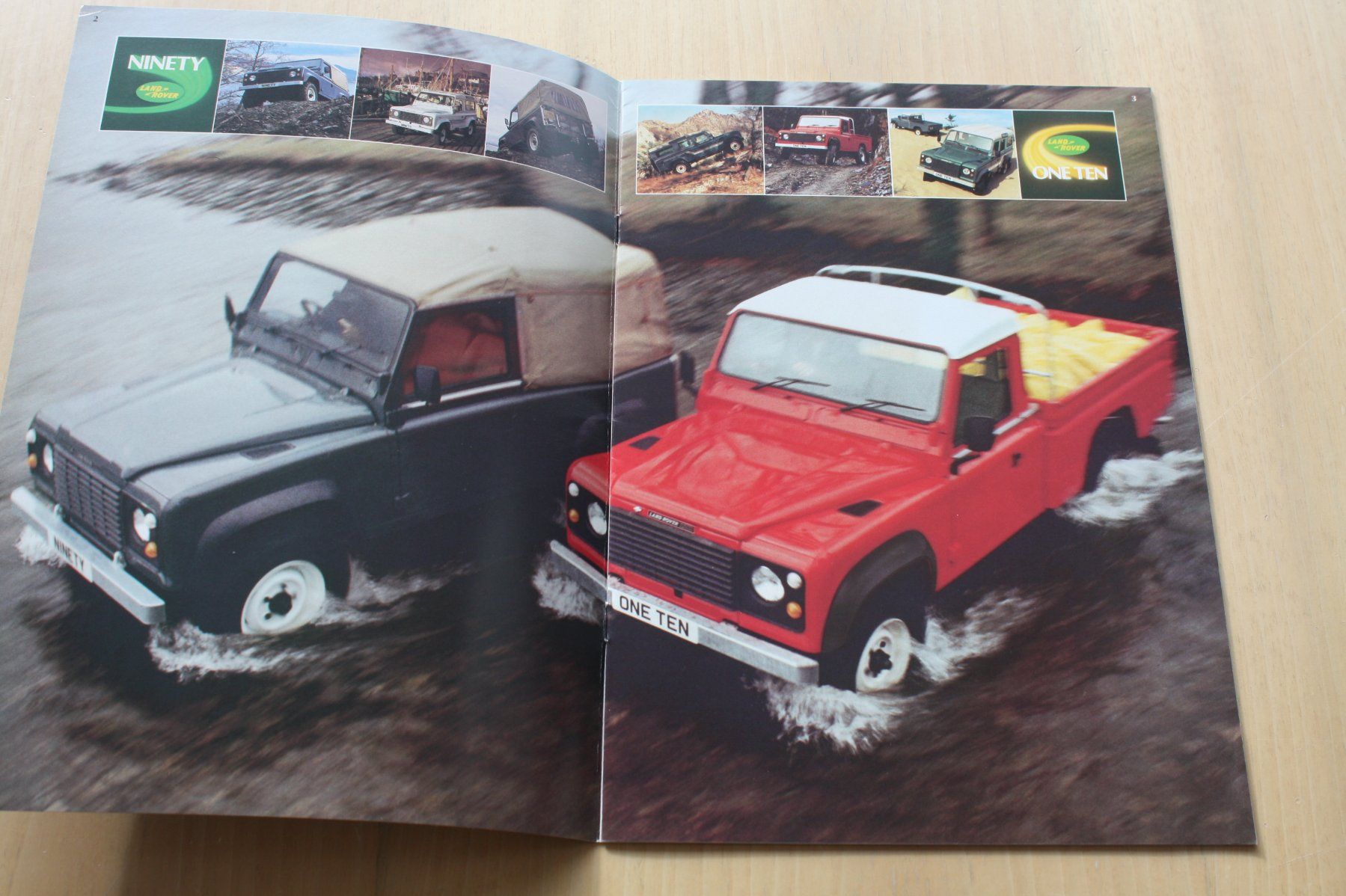 Land Rover Documenti: Land Rover 90/110 Prospekt 1985 – Usato da Wikon venduto da erwin400 1