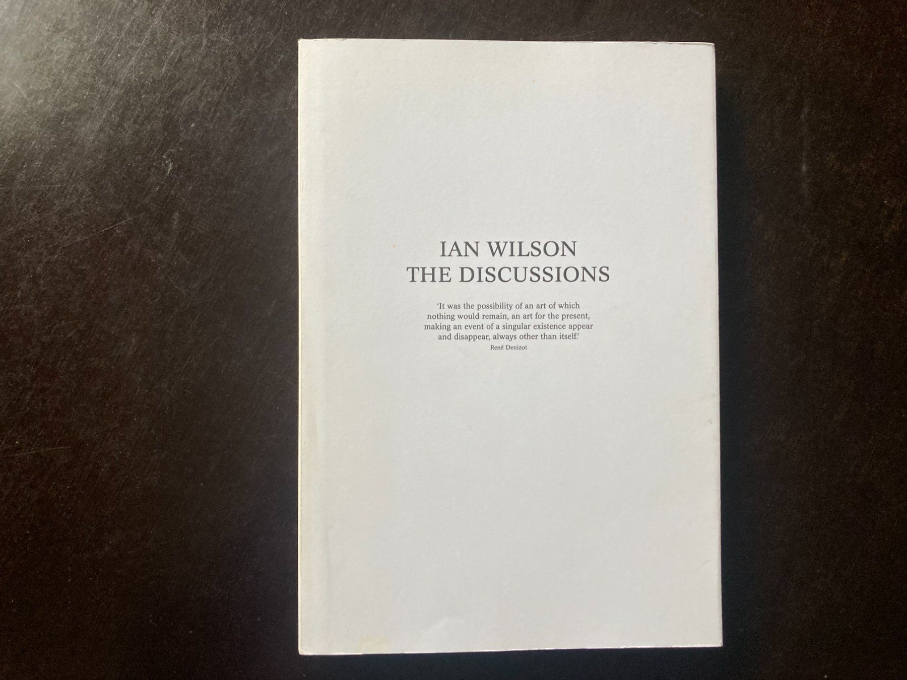 Libri: Ian Wilson - The Discussions – Usato da zürich venduto da Tombola8 2