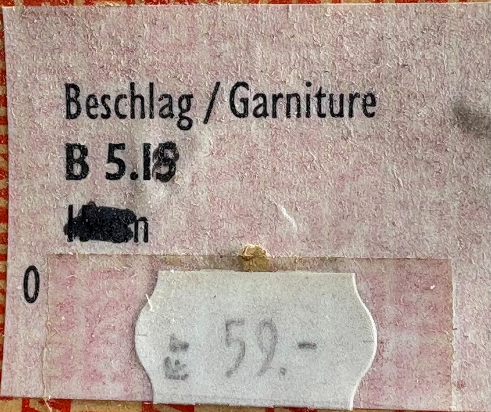 Ferramenta: ANTIKER MESSING BESCHLAG NEU & ORIGINALVERPACKT – Nuovo e nell'imballaggio originale da Ostermundigen venduto da wini63 1