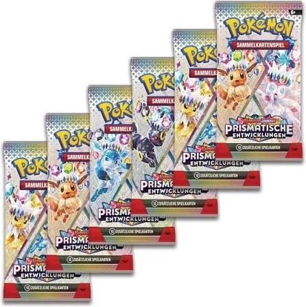 Pokémon Carte collezionabili: Prismatische Entwicklungen Booster Bundle – Nuovo e nell'imballaggio originale da Zürich venduto da cherizet 1