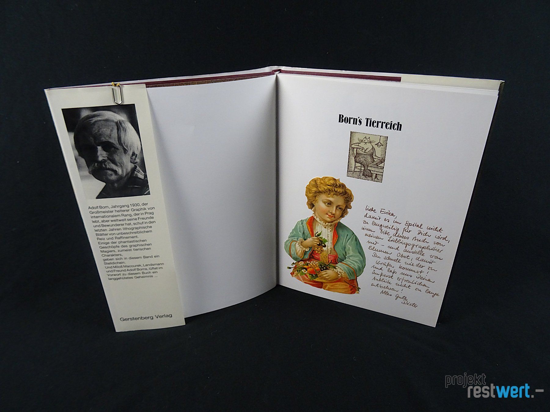 Libri: Born`s Tierreich, Buch von ADOLF BORN – Usato da Bülach venduto da restwert_buelach 2