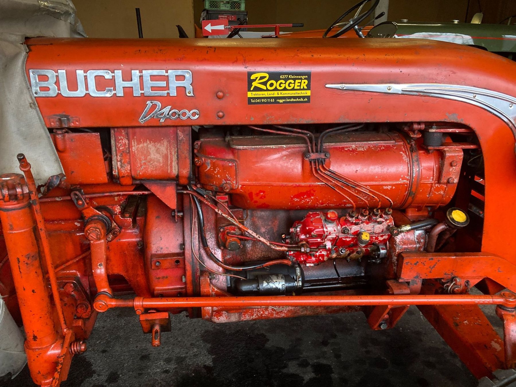 Bucher Tracteurs: Bucher D4000 – D'occasion à Willisau par Hans515 2