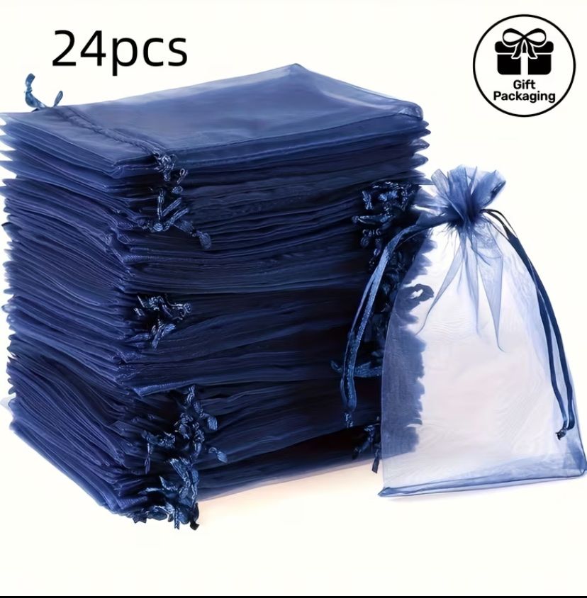 Alle Dekorationen: 24x stück blaue Geschenksäckchen  – Neu (gemäss Beschreibung) aus arbon von tween_88 2