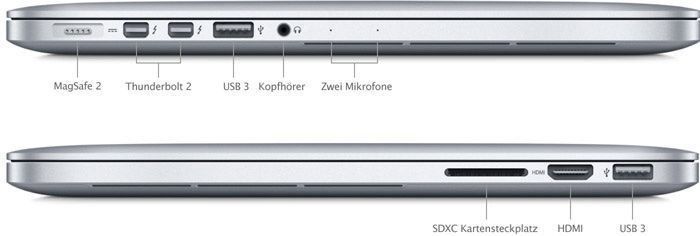 Apple Notebook: MacBook Pro Retina 15" ("Mid 2014") – Usato da Dottikon venduto da 2te-Chance 5