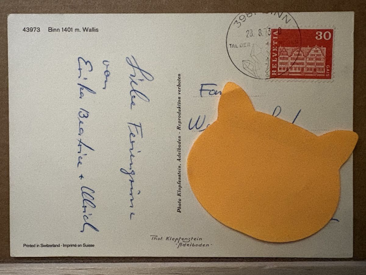 Cartoline postali: AK von Binn – Usato da Rümlang venduto da Kartenpost1 1