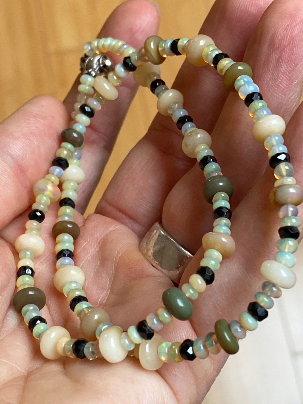 Catenine: Unikat - Opal, Spinell Halskette NEU – Nuovo e nell'imballaggio originale da Basel venduto da Chili007 7