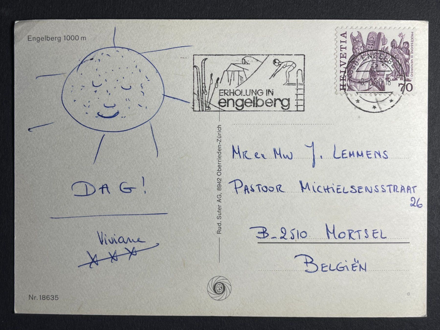 Cartes postales: Engelberg – D'occasion à Steg VS par _vinci_ 1