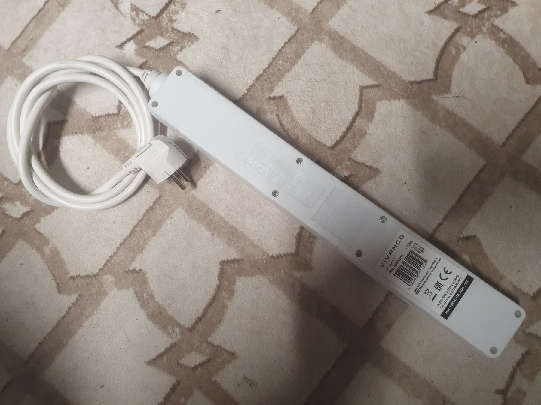 Spine: 6X SCHUKO STECKLEISTE mit SCHALTER – Usato da Zürich venduto da Alibaba1234 1