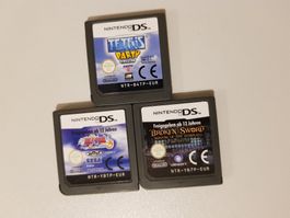 3x Nintendo DS Spiel