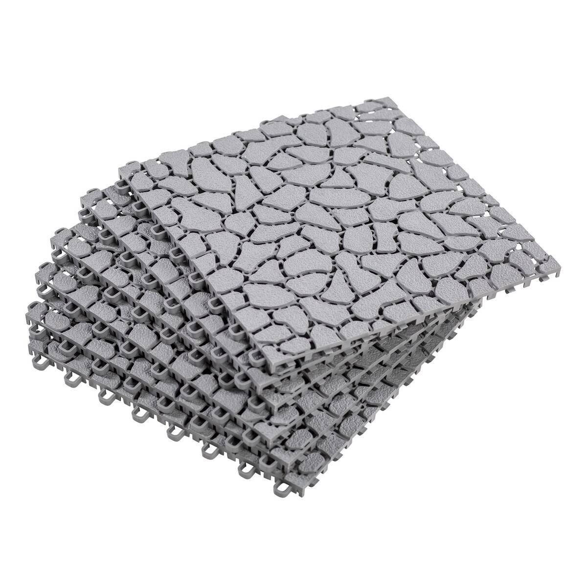 Rivestimenti per pavimenti: 6 Pack UPP Gartenplatten, Stein-Optik, 30 x 30 cm – Nuovo e nell'imballaggio originale da Koppigen venduto da Bracher_Mail-House 2