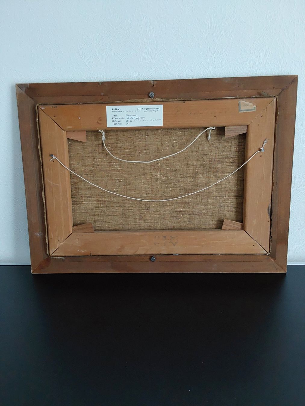 Dipinti: Sauter Walter Oelbild mit Rahmen 37x51cm. – Usato da Steinach venduto da Chilli1957 3