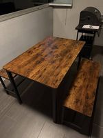 Balkontisch aus Holz