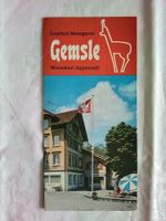 Prospekt Gasthof-Metzgerei Gemsle Weissbad