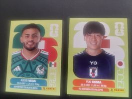PANINI 2026 - MEX 18 ET JAP 9