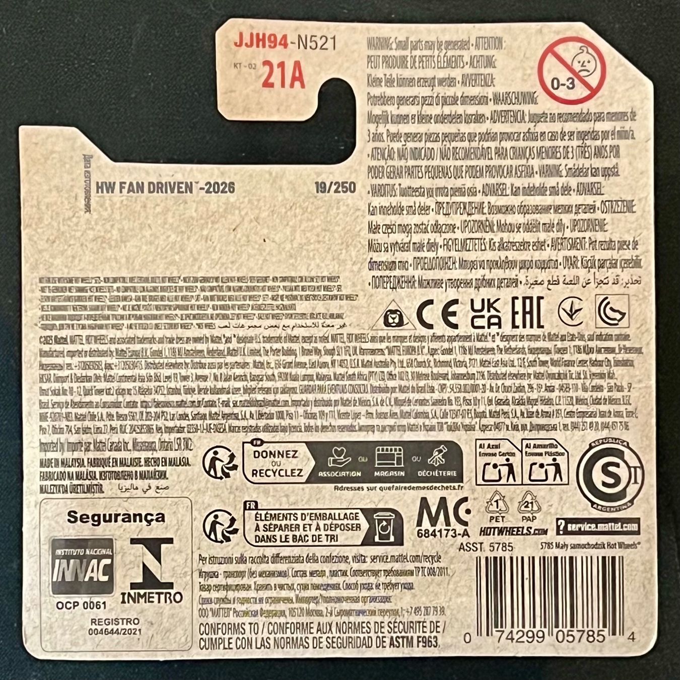 Hot Wheels Modellini d'auto: Hot Wheels Rodger Dodger 19/250 – Nuovo e nell'imballaggio originale da Rümlang venduto da Wantedjoe 1
