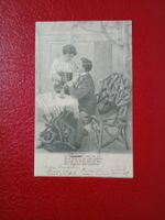 antike AK Liebespaar 1902