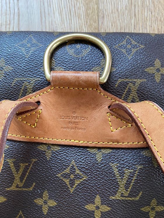 Louis Vuitton Backpack Rucksack Montsouris MM M51136 Monogram