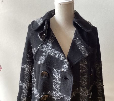 Gerry Weber Edition Wollmantel Kurzmantel Gr. 40-42