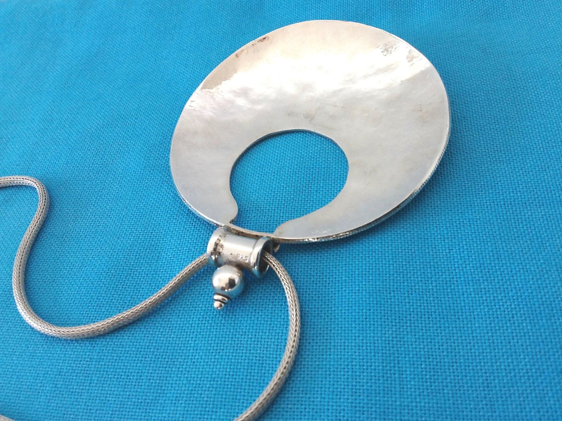 Catenine: Silber Amulett 925 mit Schlangenkette – Usato da Immensee venduto da Btrutmann 1