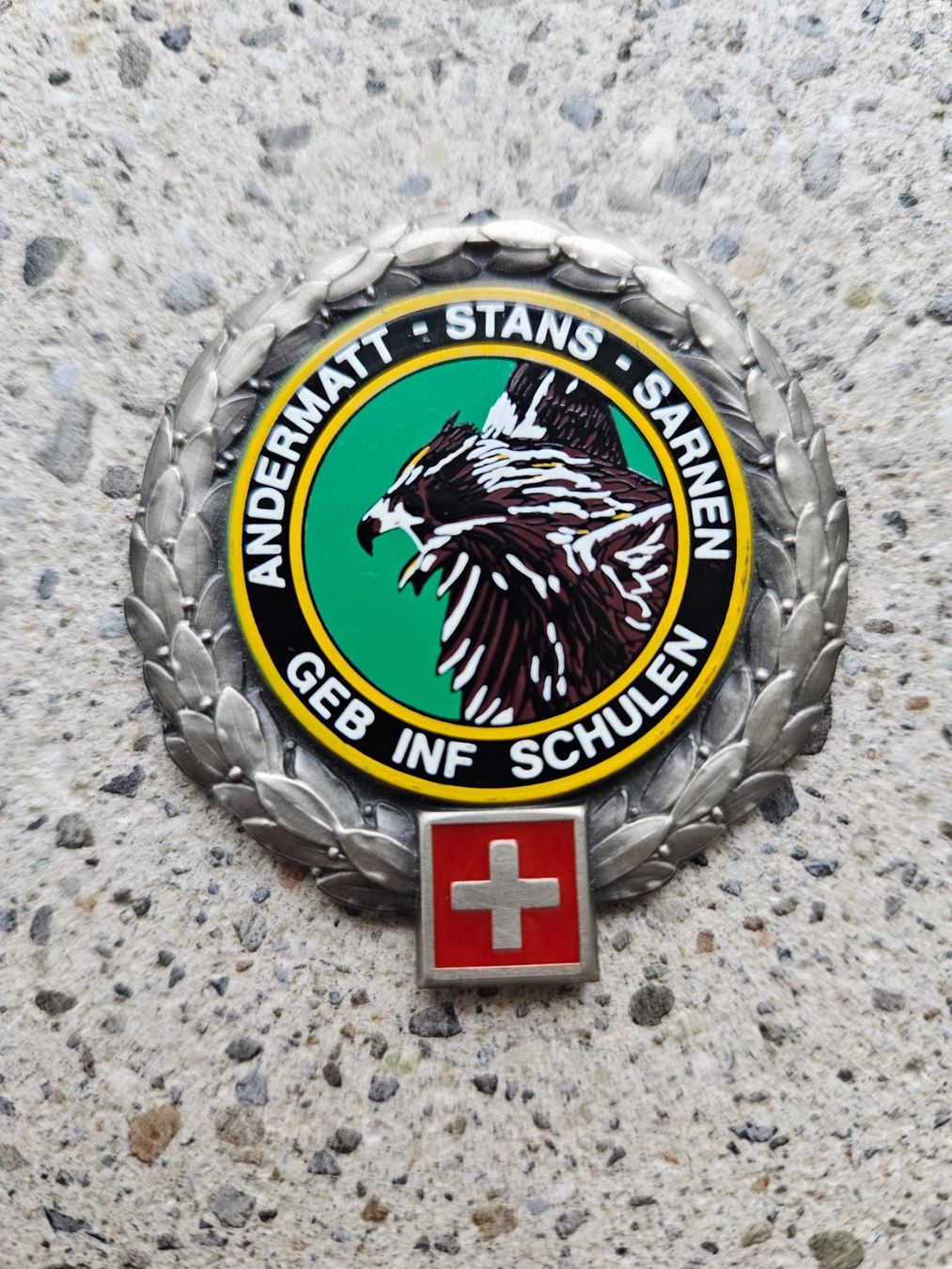 Placchette & Badge: Beretemblem Geb Inf Schulen Stans – Nuovo (secondo la descrizione) da Riedholz venduto da fr_sIruP