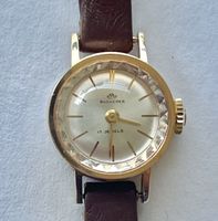 Montre Bucherer or 17 rubis femme état d'usage