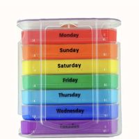 Wöchentlicher Pillenorganizer-Box